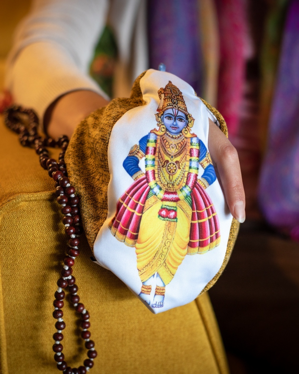 Panduranga Vitthala Mala Bag Hazel Gold