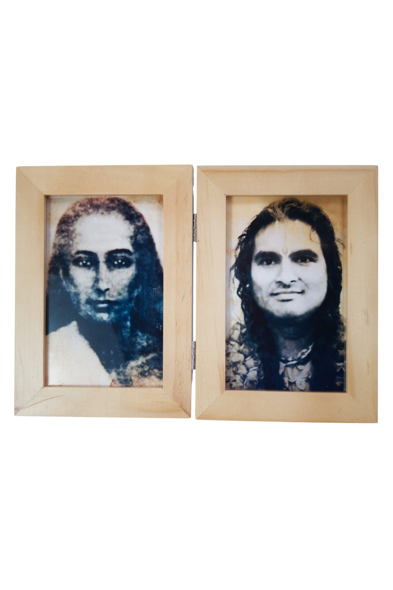Paramahamsa Vishwananda & Mahavatar Babaji | Double Frame WD 4x6