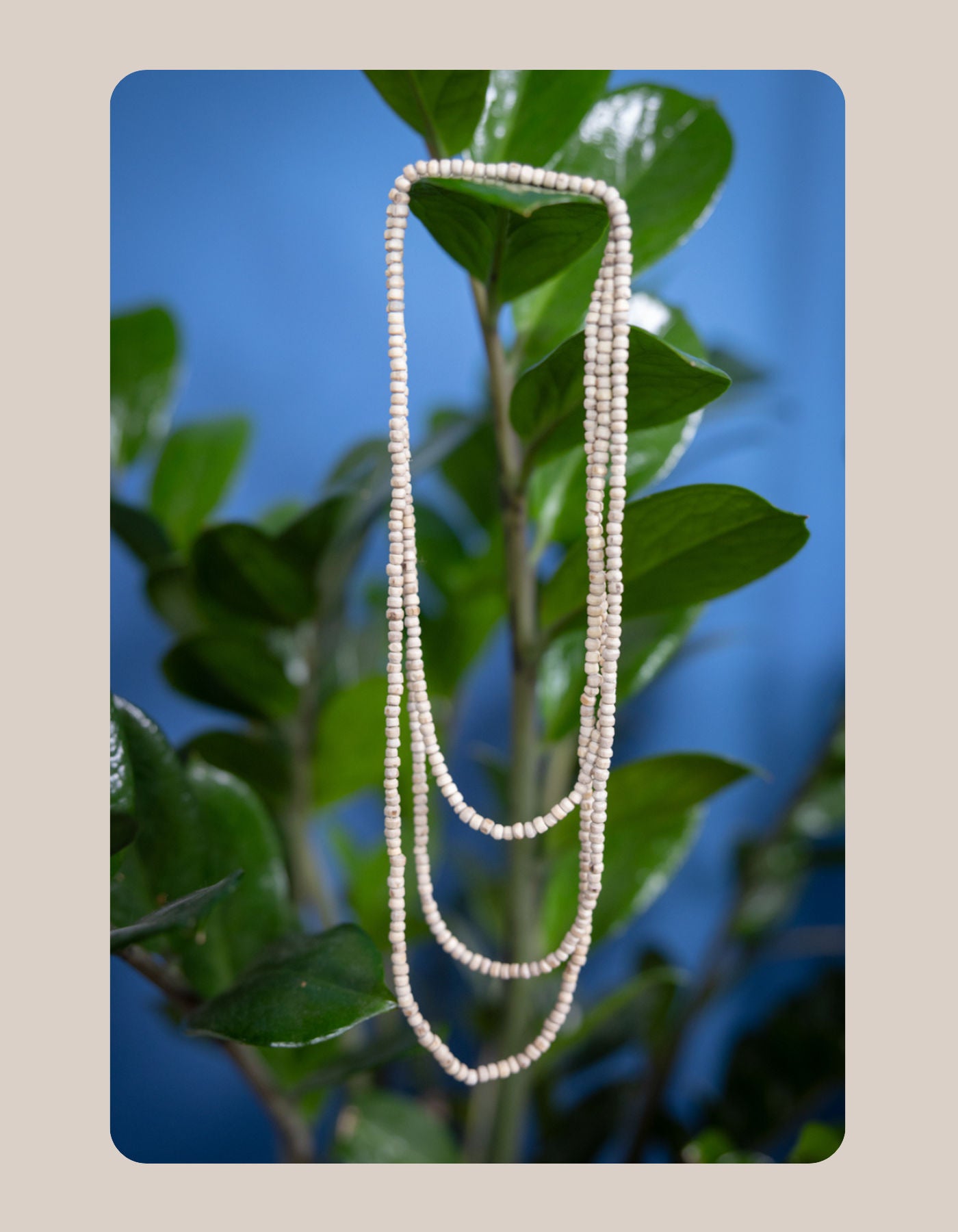 Tulsi Kanthi Mala | Round Beads