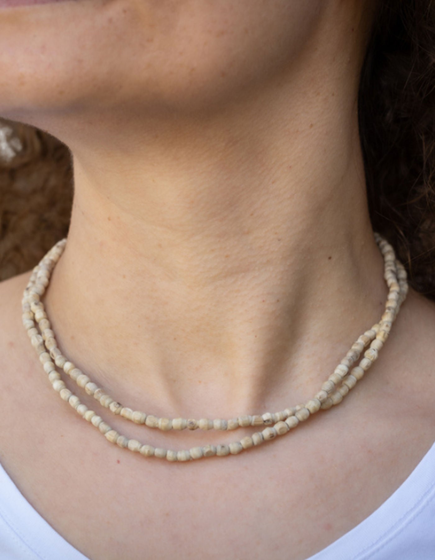 Tulsi Kanthi Mala | Round Beads