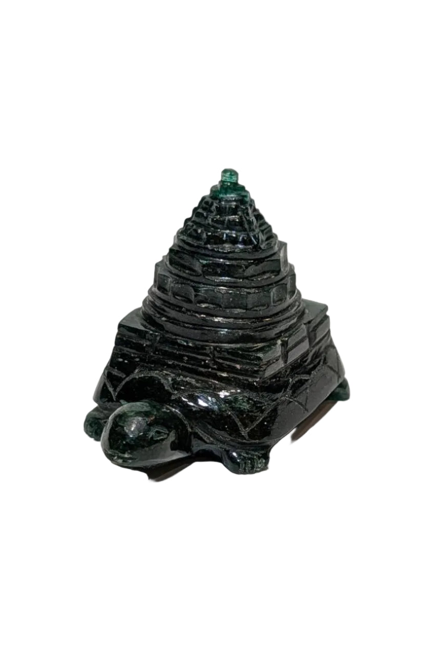 Maha Meru Sri Yantra | Zade Tortoise 2 1/8" 129g