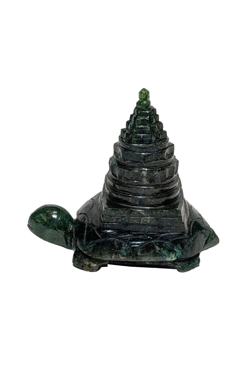 Maha Meru Sri Yantra | Zade Tortoise 2 1/2" 126g