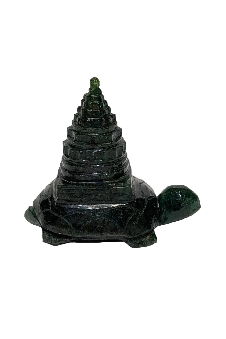 Maha Meru Sri Yantra | Zade Tortoise 2 1/2" 126g