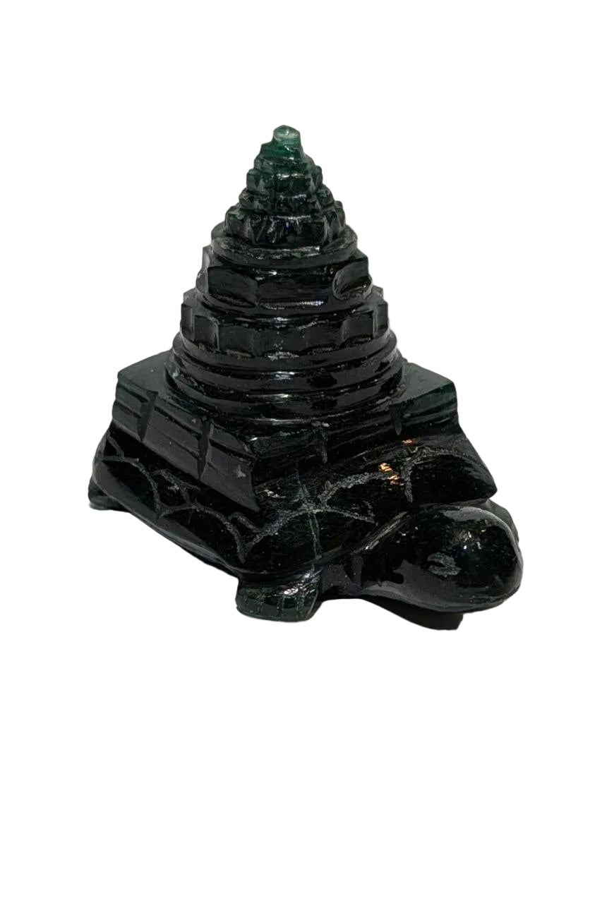Maha Meru Sri Yantra | Zade Tortoise 2 1/4" 139g