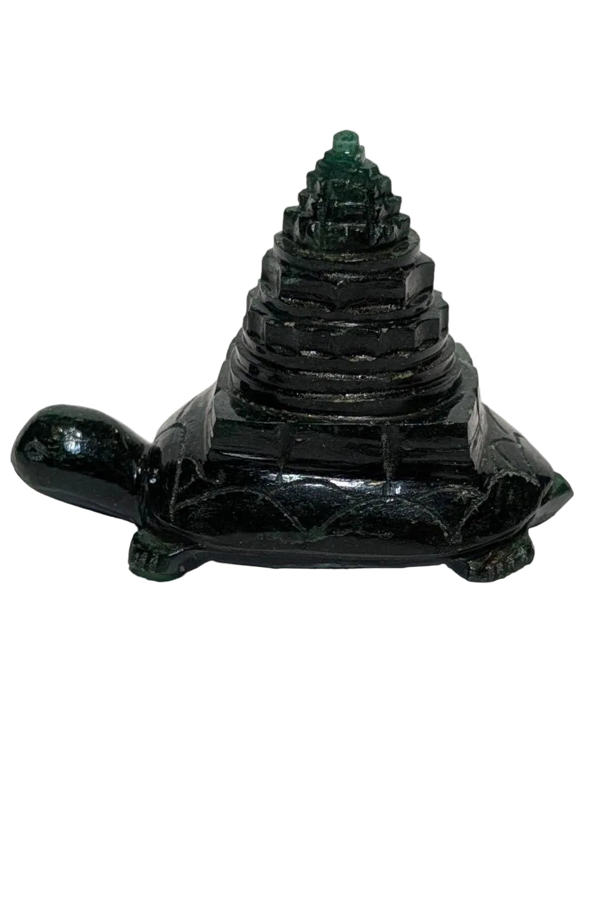 Maha Meru Sri Yantra | Zade Tortoise 2 1/4" 139g