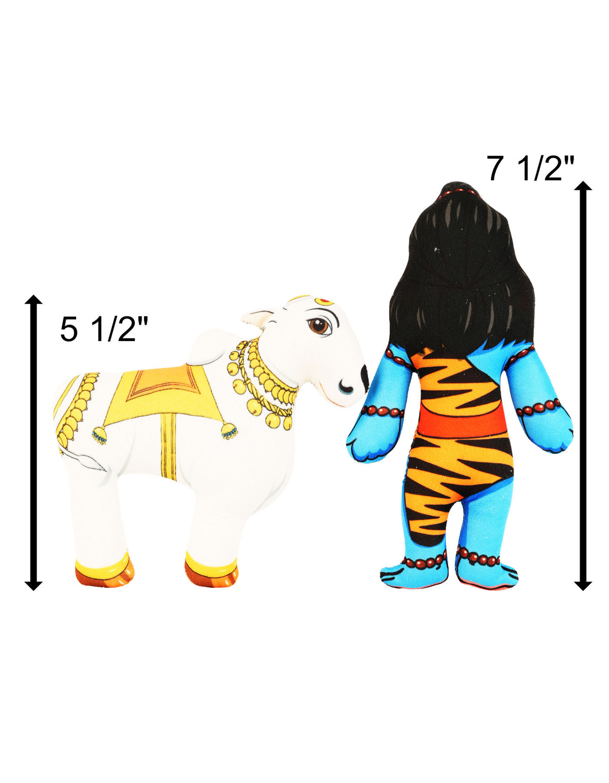 Plushie Shiva and Nandi Bull