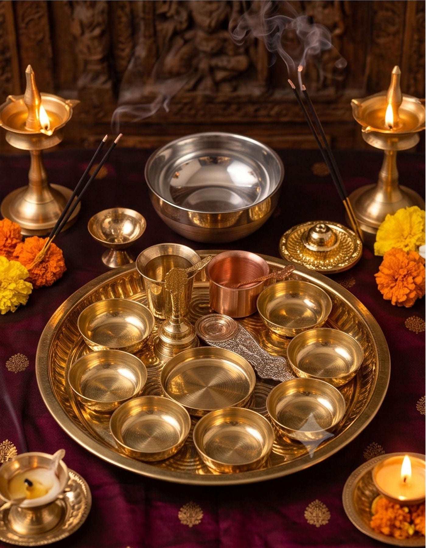Puja Plate Set | Select Edition