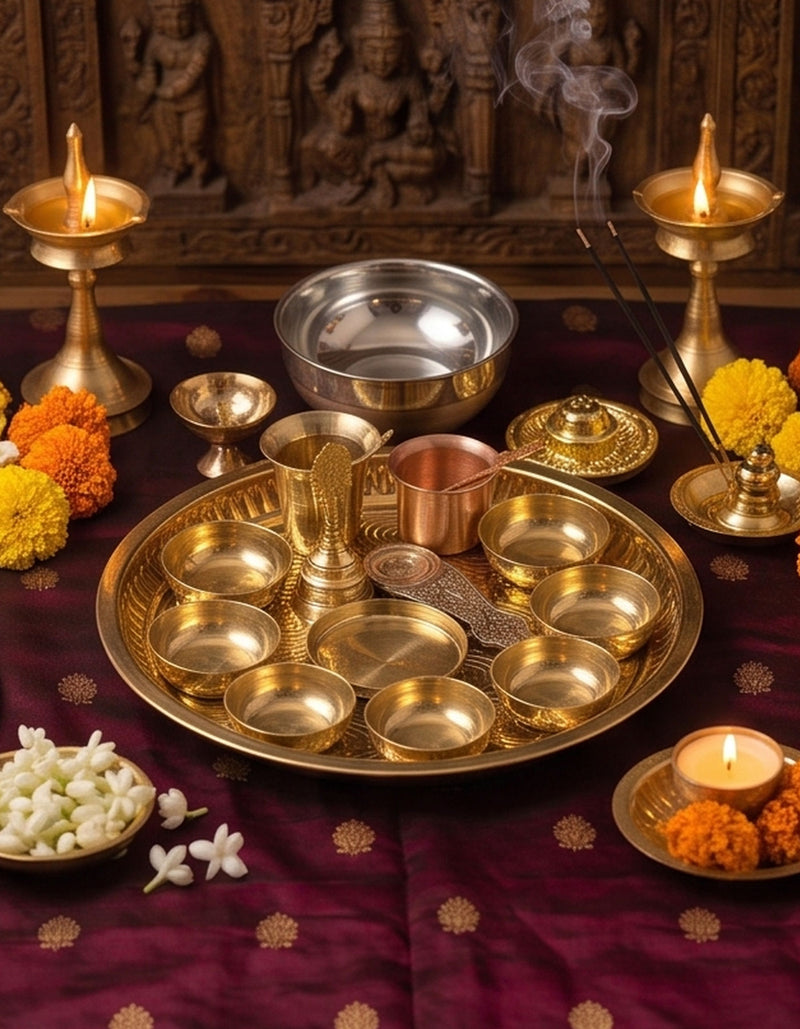 Puja Plate Set | Select Edition
