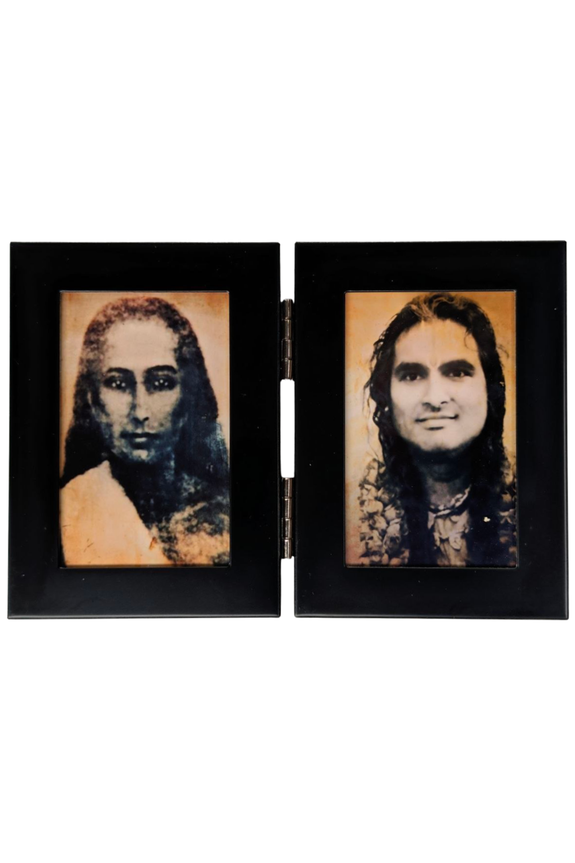 Paramahamsa Vishwananda & Mahavatar Babaji | ML 2 1/2 x 3 1/2 Black