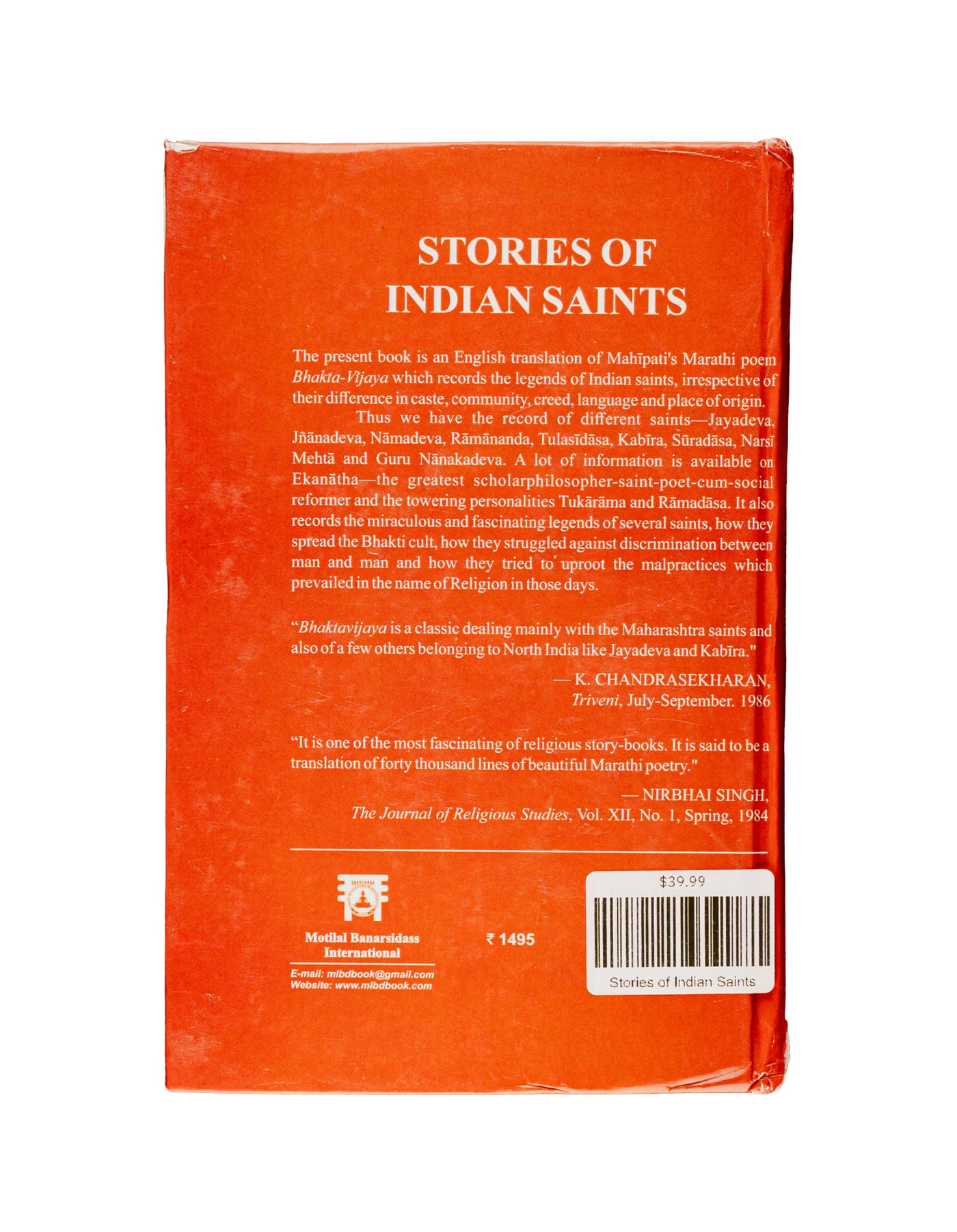 Stories of Indian Saints